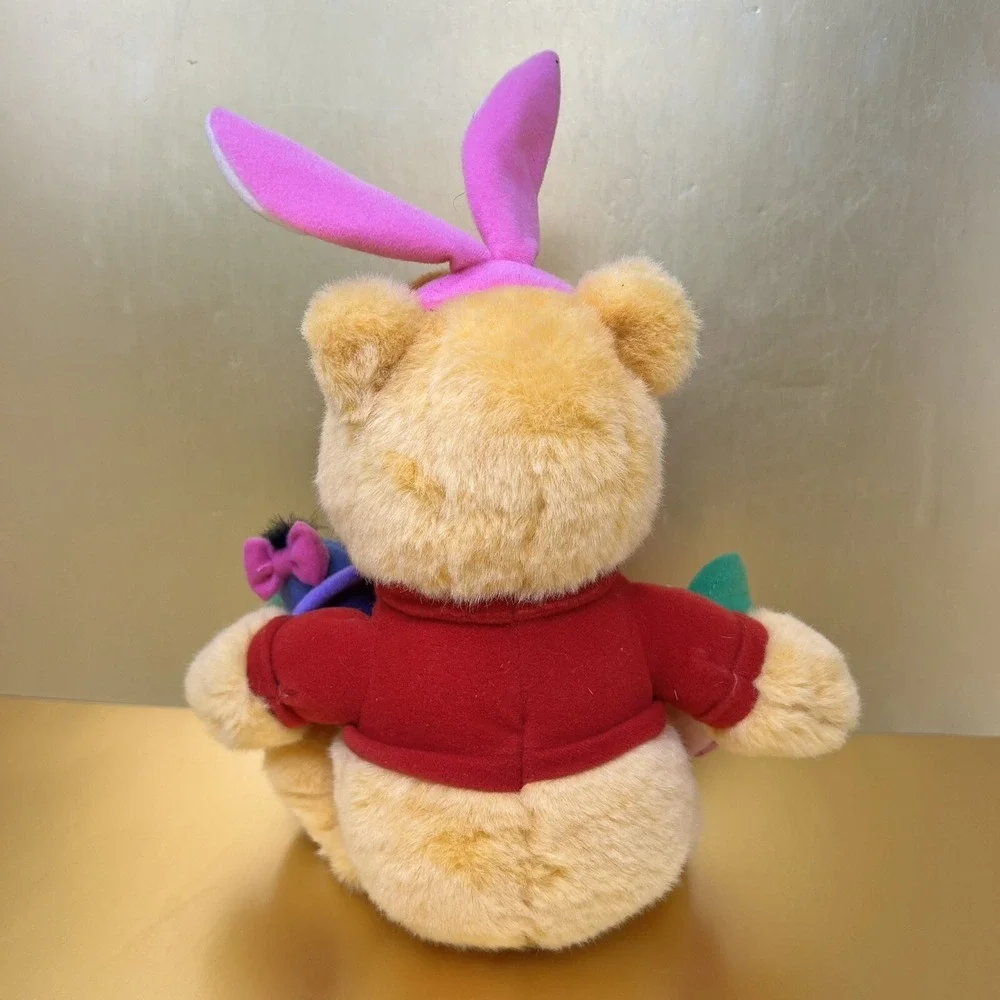 Winnie The Pooh & Friends Easter Bunny Plush Stuffed Animal Toy 1999‎ Mattel 9